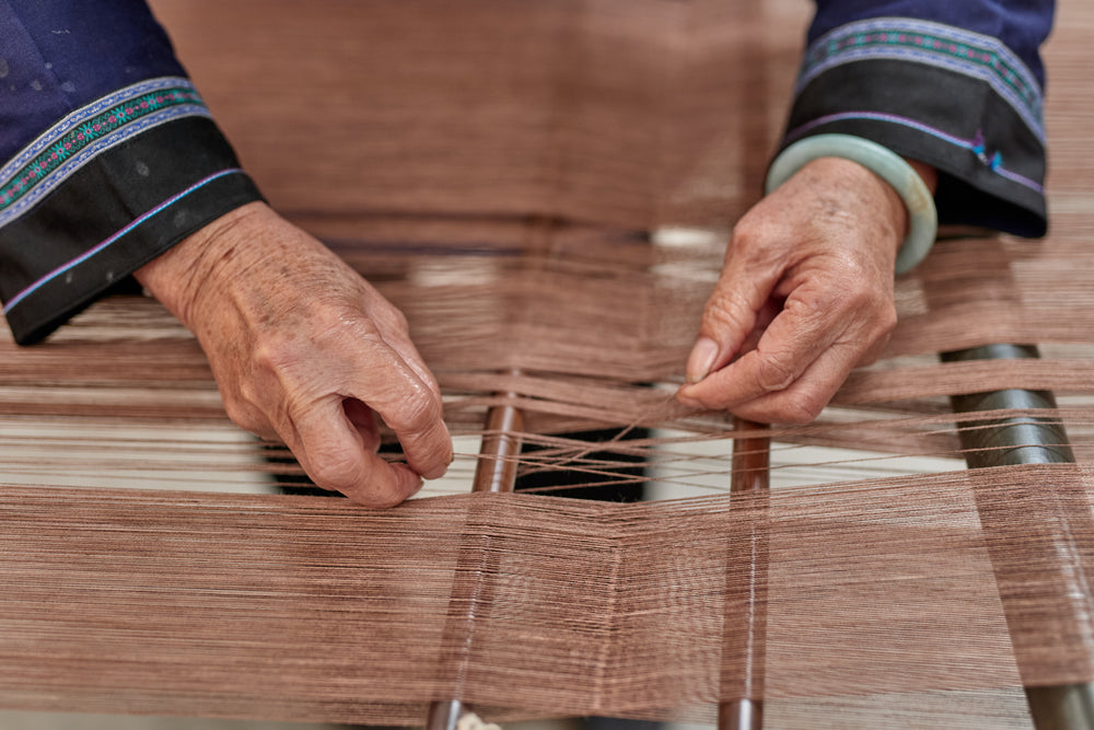 SHUANG JING 双景 Reversible tea runner (long version)