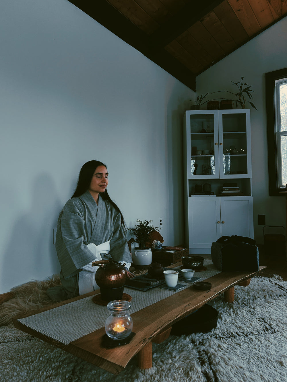 JINGAI 净艾 Mugwort Tea Robe