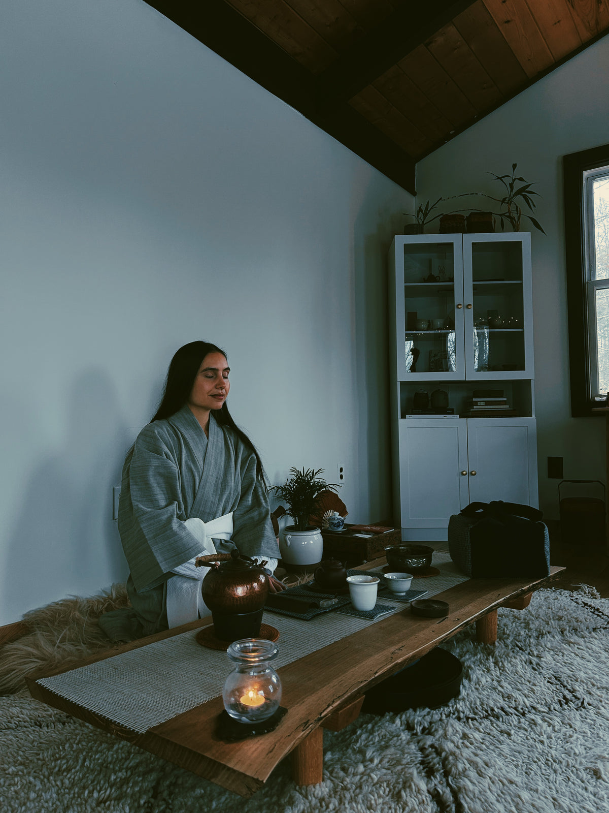 JINGAI 净艾 Mugwort Tea Robe