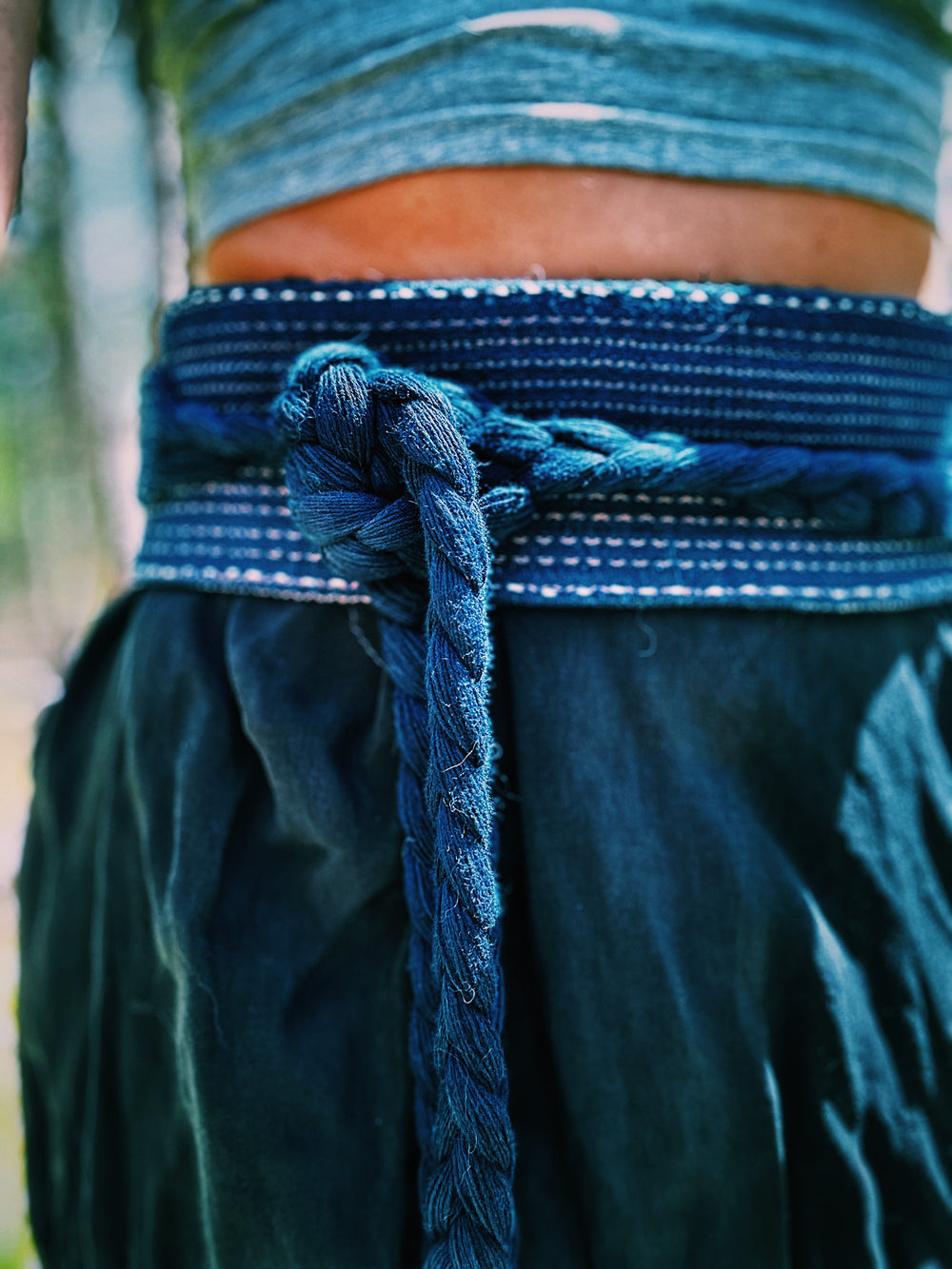 QIANKUN 乾坤 Indigo Qigong belt