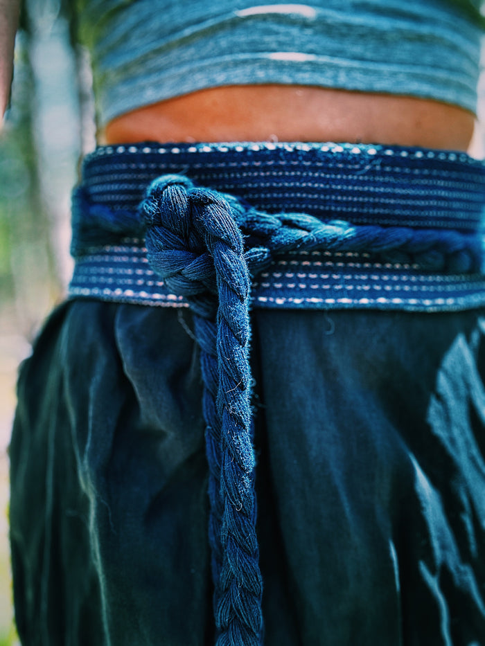 QIANKUN 乾坤 Indigo Qigong belt
