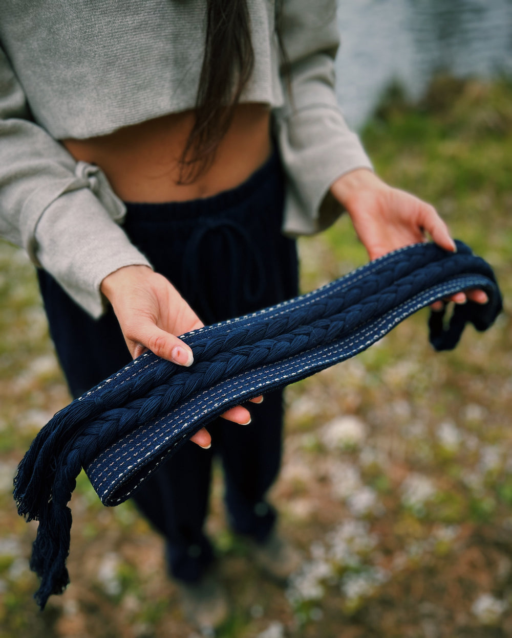 QIANKUN 乾坤 Indigo Qigong belt