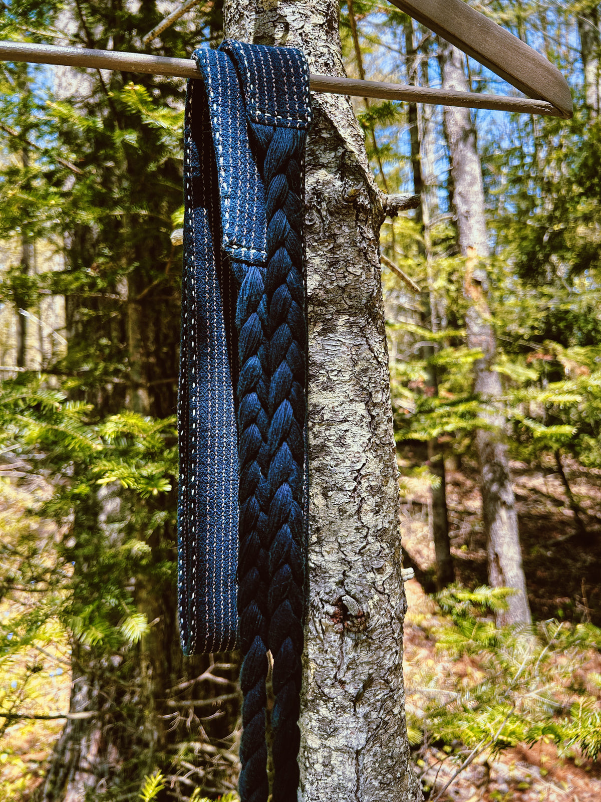 QIANKUN 乾坤 Indigo Qigong belt
